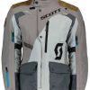 POCO Express Scott Dualraid Dryo Damennjacke grau Motorradjacken