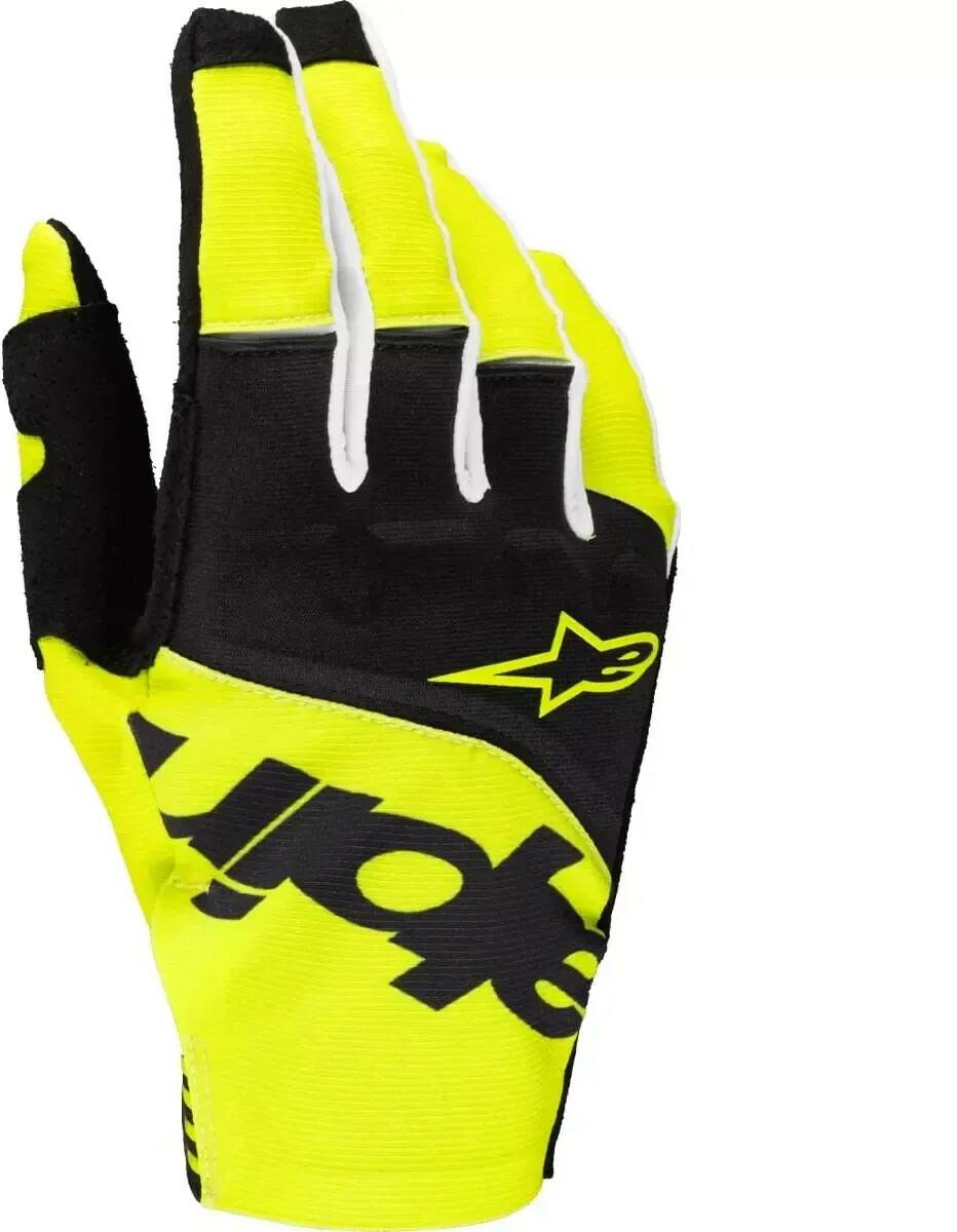 Motorradhandschuhe POCO Express Alpinestars 2023 Techstar Glovesblack/neon yellow