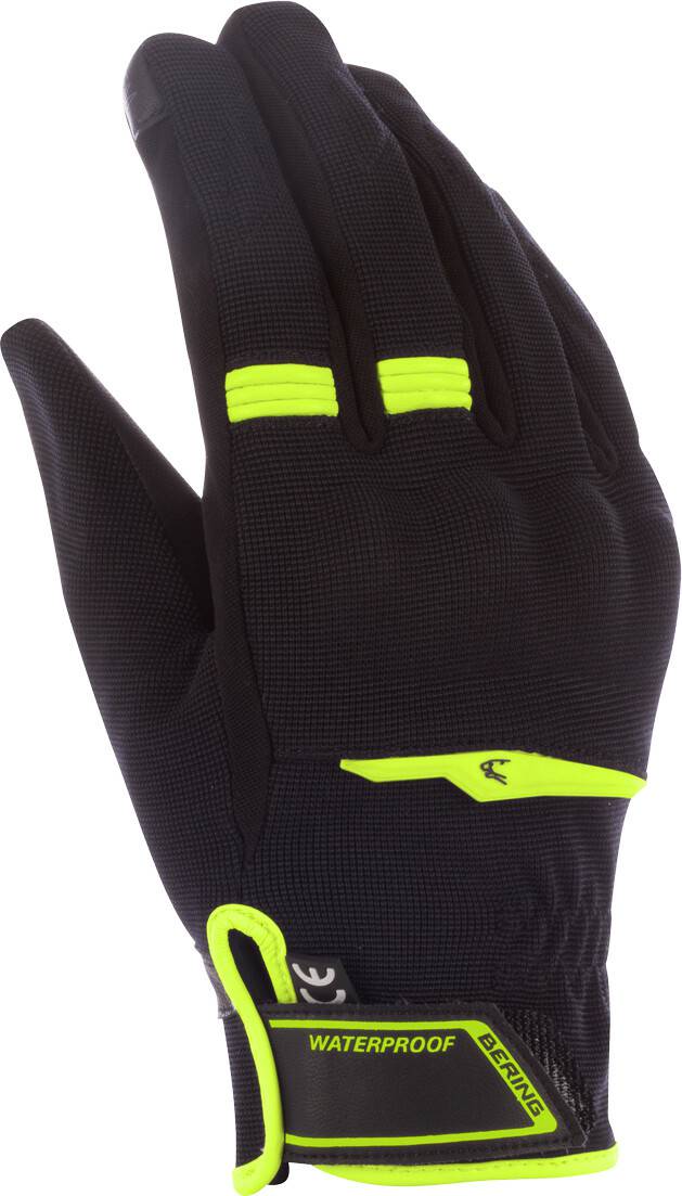 Motorradhandschuhe POCO Express Bering Borneo Evo Glovesblack/yellow fluo