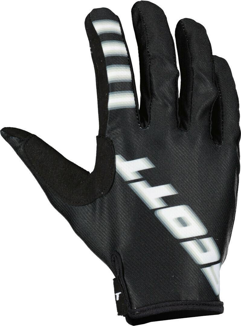 POCO Express Scott 350 Noise Evo schwarz/weiss Motorradhandschuhe